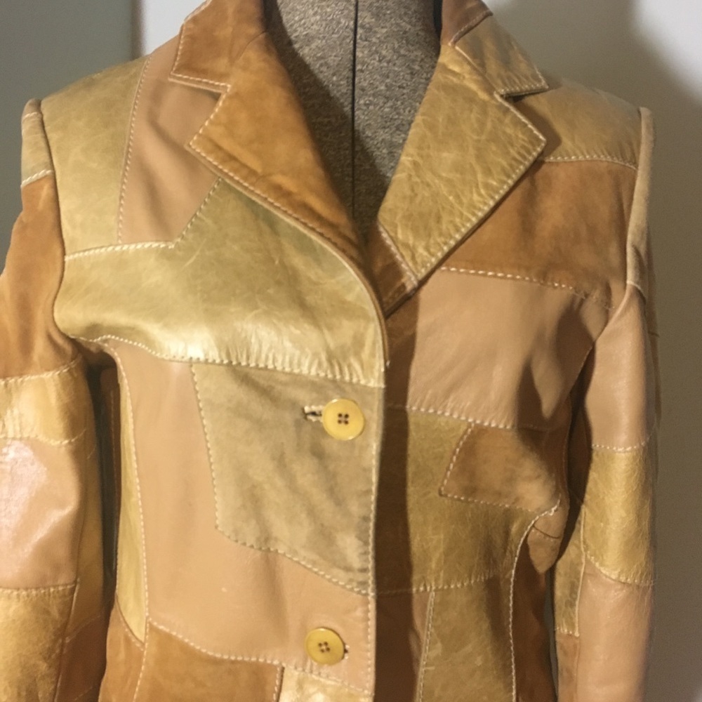 Vintage patchwork jacket - Picture 3 of 6